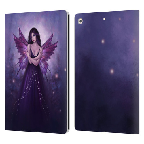 Rachel Anderson Fairies Mirabella Leather Book Wallet Case Cover For Apple iPad 10.2 2019/2020/2021