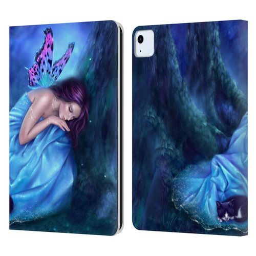 Rachel Anderson Fairies Serenity Leather Book Wallet Case Cover For Apple iPad Air 11 2020/2022/2024