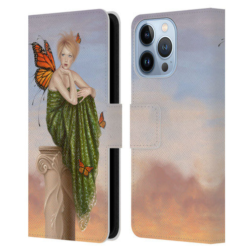 Rachel Anderson Fairies Sunrise Leather Book Wallet Case Cover For Apple iPhone 13 Pro