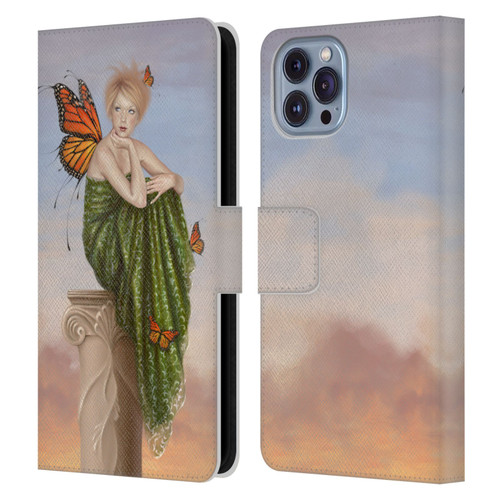 Rachel Anderson Fairies Sunrise Leather Book Wallet Case Cover For Apple iPhone 14
