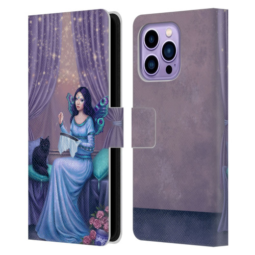 Rachel Anderson Fairies Ariadne Leather Book Wallet Case Cover For Apple iPhone 14 Pro Max