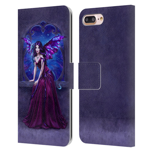 Rachel Anderson Fairies Andromeda Leather Book Wallet Case Cover For Apple iPhone 7 Plus / iPhone 8 Plus
