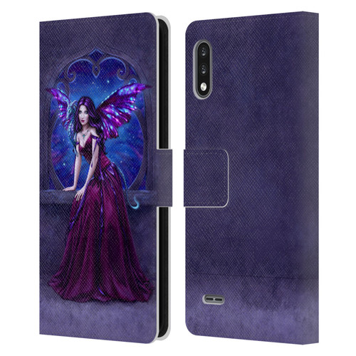 Rachel Anderson Fairies Andromeda Leather Book Wallet Case Cover For LG K22
