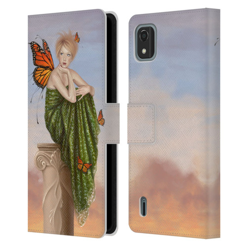 Rachel Anderson Fairies Sunrise Leather Book Wallet Case Cover For Nokia C2 2nd Edition