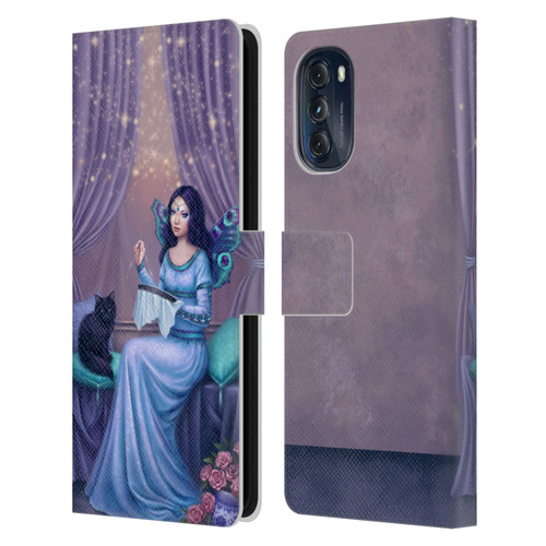 Rachel Anderson Fairies Ariadne Leather Book Wallet Case Cover For Motorola Moto G (2022)