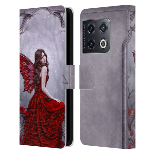 Rachel Anderson Fairies Winter Rose Leather Book Wallet Case Cover For OnePlus 10 Pro