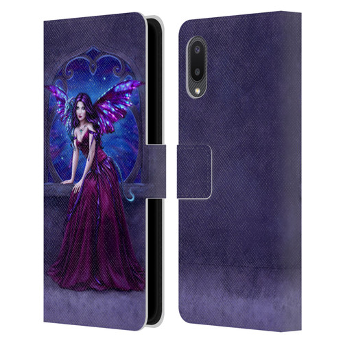 Rachel Anderson Fairies Andromeda Leather Book Wallet Case Cover For Samsung Galaxy A02/M02 (2021)