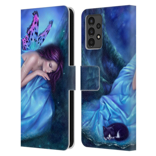 Rachel Anderson Fairies Serenity Leather Book Wallet Case Cover For Samsung Galaxy A13 (2022)