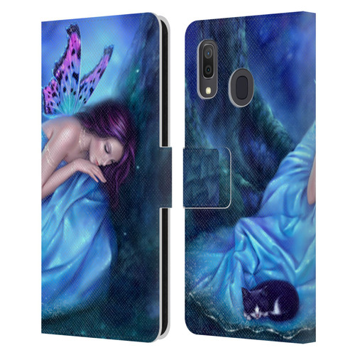 Rachel Anderson Fairies Serenity Leather Book Wallet Case Cover For Samsung Galaxy A33 5G (2022)