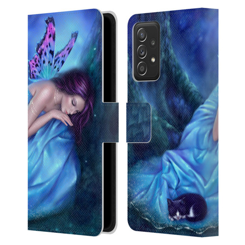 Rachel Anderson Fairies Serenity Leather Book Wallet Case Cover For Samsung Galaxy A52 / A52s / 5G (2021)