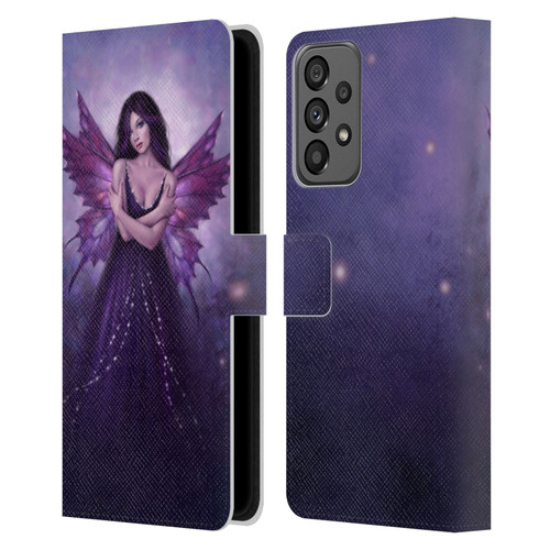 Rachel Anderson Fairies Mirabella Leather Book Wallet Case Cover For Samsung Galaxy A73 5G (2022)