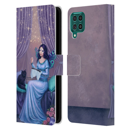 Rachel Anderson Fairies Ariadne Leather Book Wallet Case Cover For Samsung Galaxy F62 (2021)