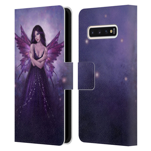 Rachel Anderson Fairies Mirabella Leather Book Wallet Case Cover For Samsung Galaxy S10