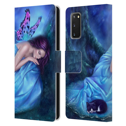 Rachel Anderson Fairies Serenity Leather Book Wallet Case Cover For Samsung Galaxy S20 / S20 5G