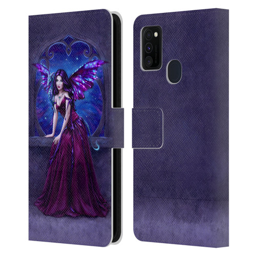 Rachel Anderson Fairies Andromeda Leather Book Wallet Case Cover For Samsung Galaxy M30s (2019)/M21 (2020)