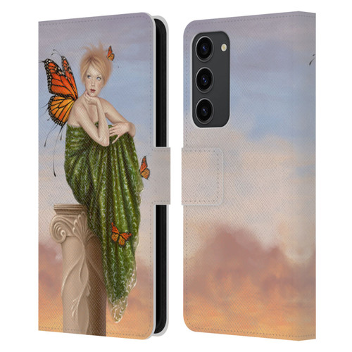 Rachel Anderson Fairies Sunrise Leather Book Wallet Case Cover For Samsung Galaxy S23+ 5G