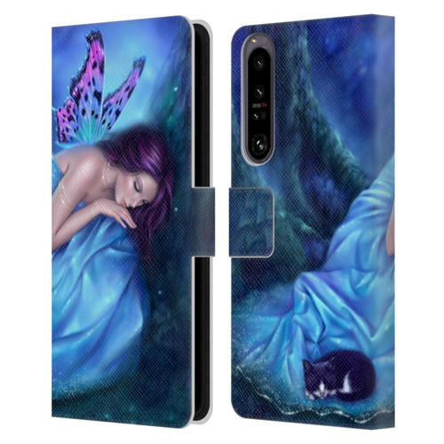 Rachel Anderson Fairies Serenity Leather Book Wallet Case Cover For Sony Xperia 1 IV