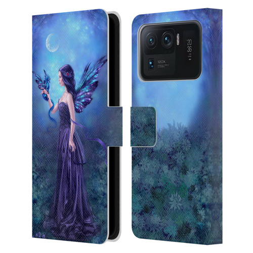 Rachel Anderson Fairies Iridescent Leather Book Wallet Case Cover For Xiaomi Mi 11 Ultra