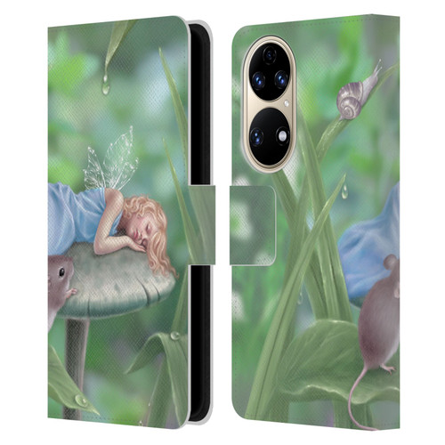 Rachel Anderson Pixies Sweet Dreams Leather Book Wallet Case Cover For Huawei P50