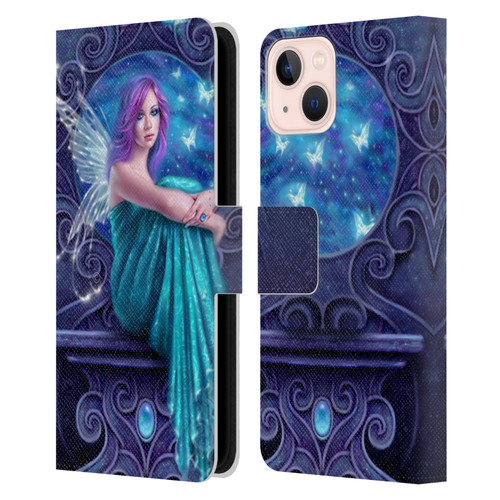 Rachel Anderson Pixies Astraea Leather Book Wallet Case Cover For Apple iPhone 13