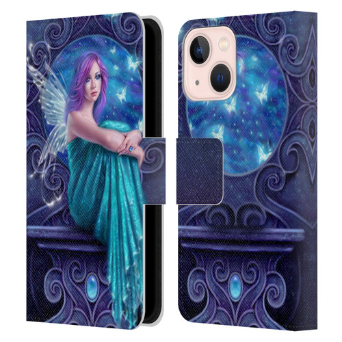 Rachel Anderson Pixies Astraea Leather Book Wallet Case Cover For Apple iPhone 13 Mini