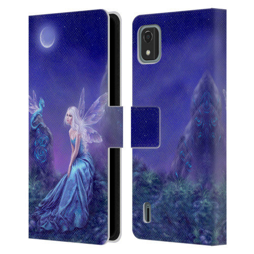 Rachel Anderson Pixies Luminescent Leather Book Wallet Case Cover For Nokia C2 2nd Edition