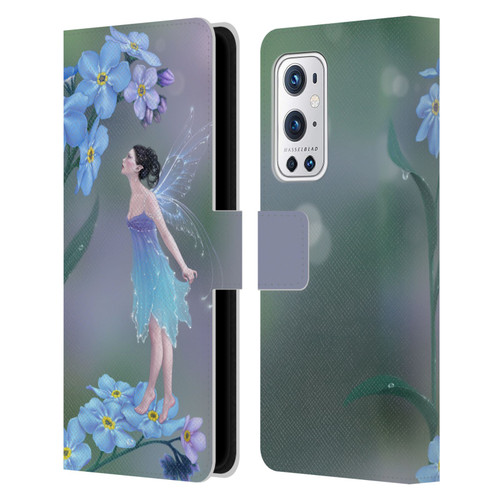 Rachel Anderson Pixies Forget Me Not Leather Book Wallet Case Cover For OnePlus 9 Pro