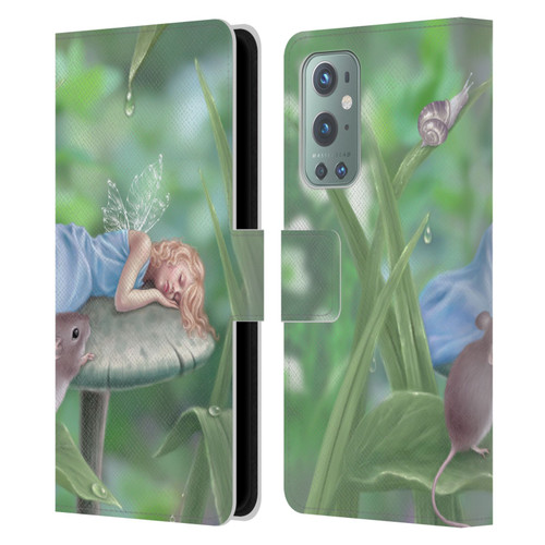Rachel Anderson Pixies Sweet Dreams Leather Book Wallet Case Cover For OnePlus 9