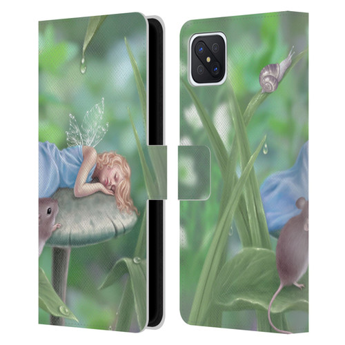 Rachel Anderson Pixies Sweet Dreams Leather Book Wallet Case Cover For OPPO Reno4 Z 5G