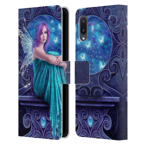 Rachel Anderson Pixies Astraea Leather Book Wallet Case Cover For Samsung Galaxy A02/M02 (2021)