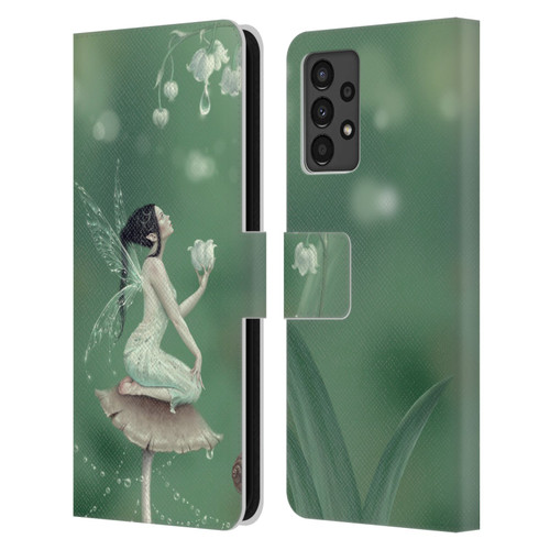 Rachel Anderson Pixies Lily Of The Valley Leather Book Wallet Case Cover For Samsung Galaxy A13 (2022)