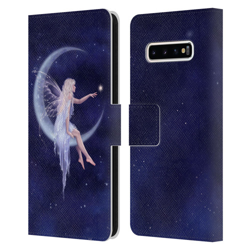 Rachel Anderson Pixies Birth Of A Star Leather Book Wallet Case Cover For Samsung Galaxy S10+ / S10 Plus