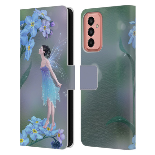 Rachel Anderson Pixies Forget Me Not Leather Book Wallet Case Cover For Samsung Galaxy M13 (2022)