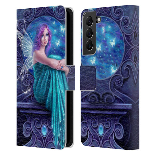 Rachel Anderson Pixies Astraea Leather Book Wallet Case Cover For Samsung Galaxy S22+ 5G