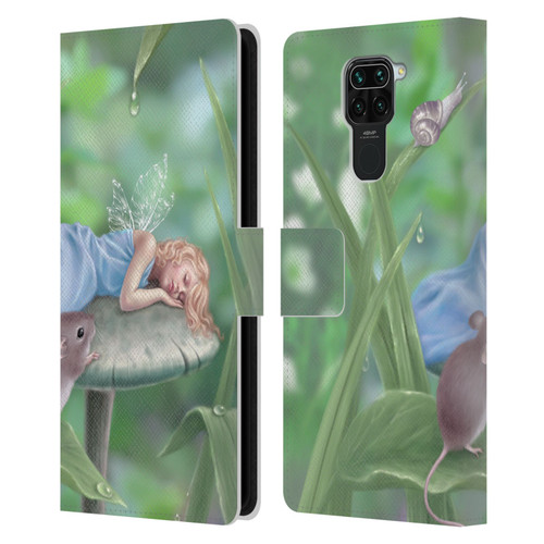 Rachel Anderson Pixies Sweet Dreams Leather Book Wallet Case Cover For Xiaomi Redmi Note 9 / Redmi 10X 4G