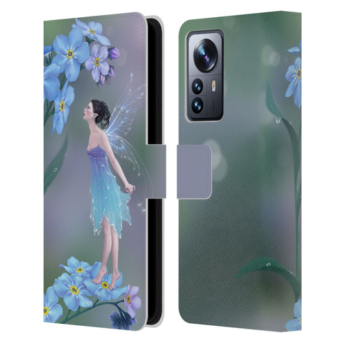 Rachel Anderson Pixies Forget Me Not Leather Book Wallet Case Cover For Xiaomi 12 Pro