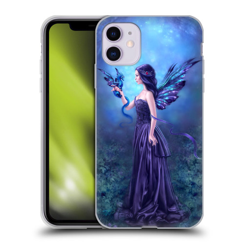 Rachel Anderson Fairies Iridescent Soft Gel Case for Apple iPhone 11
