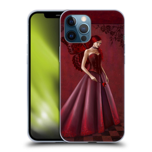 Rachel Anderson Fairies Queen Of Hearts Soft Gel Case for Apple iPhone 12 Pro Max
