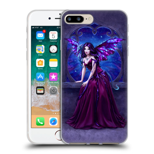 Rachel Anderson Fairies Andromeda Soft Gel Case for Apple iPhone 7 Plus / iPhone 8 Plus