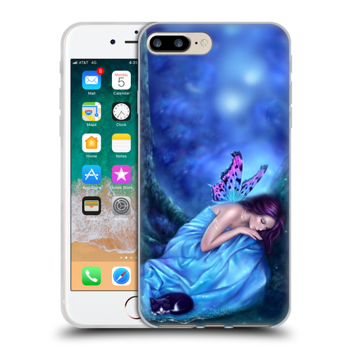 Rachel Anderson Fairies Serenity Soft Gel Case for Apple iPhone 7 Plus / iPhone 8 Plus