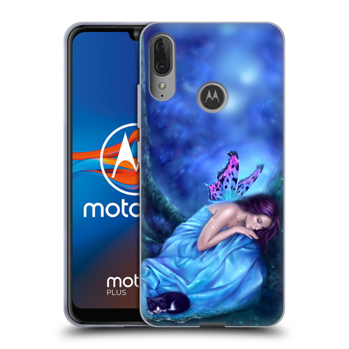 Rachel Anderson Fairies Serenity Soft Gel Case for Motorola Moto E6 Plus