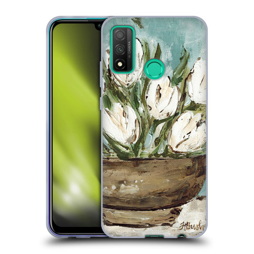 Haley Bush Floral Painting Tulip Bowl Soft Gel Case for Huawei P Smart (2020)
