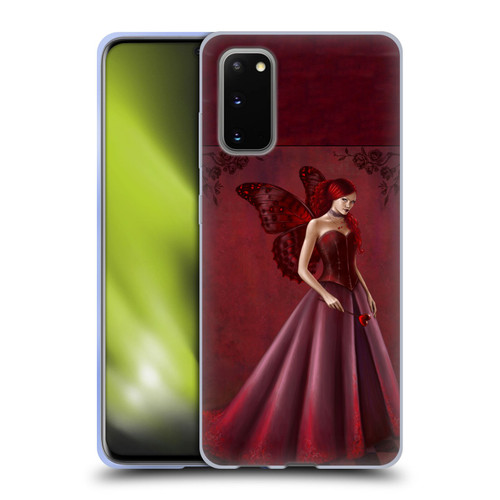 Rachel Anderson Fairies Queen Of Hearts Soft Gel Case for Samsung Galaxy S20 / S20 5G