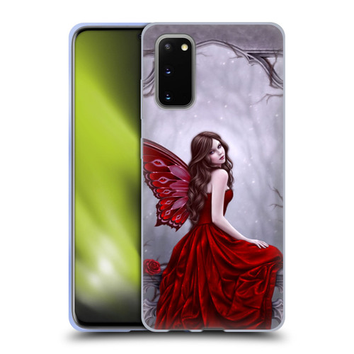 Rachel Anderson Fairies Winter Rose Soft Gel Case for Samsung Galaxy S20 / S20 5G