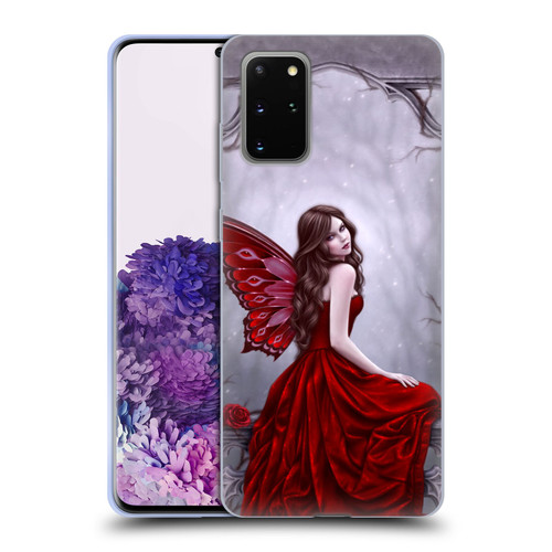 Rachel Anderson Fairies Winter Rose Soft Gel Case for Samsung Galaxy S20+ / S20+ 5G