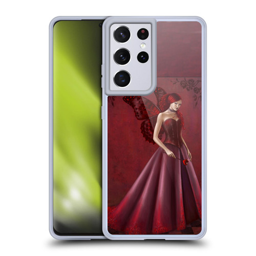 Rachel Anderson Fairies Queen Of Hearts Soft Gel Case for Samsung Galaxy S21 Ultra 5G