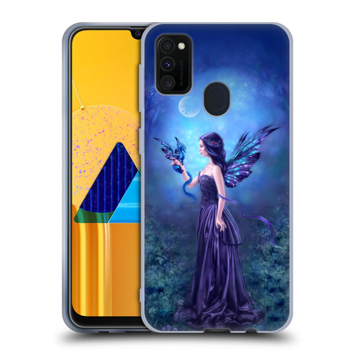Rachel Anderson Fairies Iridescent Soft Gel Case for Samsung Galaxy M30s (2019)/M21 (2020)
