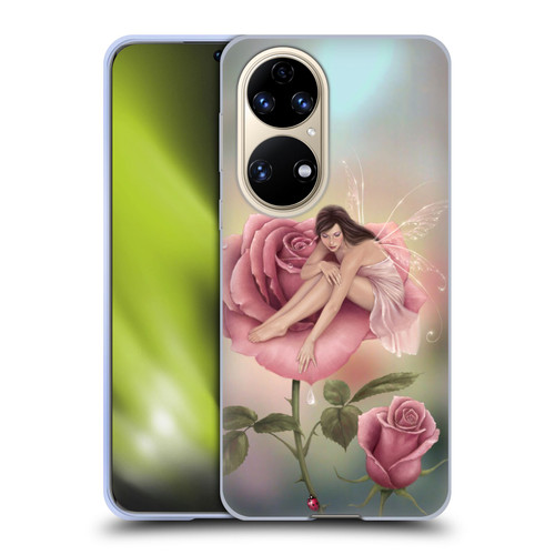 Rachel Anderson Pixies Rose Soft Gel Case for Huawei P50