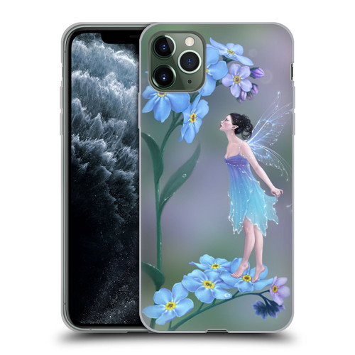 Rachel Anderson Pixies Forget Me Not Soft Gel Case for Apple iPhone 11 Pro Max