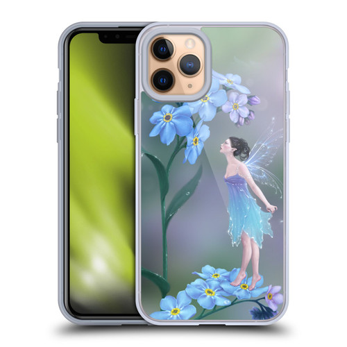 Rachel Anderson Pixies Forget Me Not Soft Gel Case for Apple iPhone 11 Pro